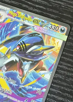 Pokemon Mega Sharpedo EX Illustration Rare Holo 127/094 Phantasmal Flames NM - Image 4