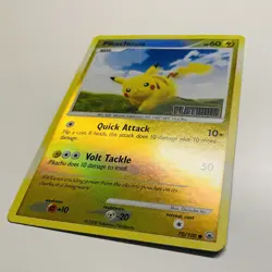 Pokemon 2008 Pikachu 70/100 Majestic Dawn Reverse Holo Platinum Stamp Near Mint - Image 3
