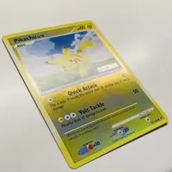 Pokemon 2008 Pikachu 70/100 Majestic Dawn Reverse Holo Platinum Stamp Near Mint - Image 4