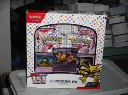Pokemon TCG Scarlet & Violet 151 Alakazam ex Collection Box NICE!! - Image 1
