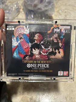 BOX ONE PIECE OP-09 Emperors In The New World Booster box new Sealed English - Image 1