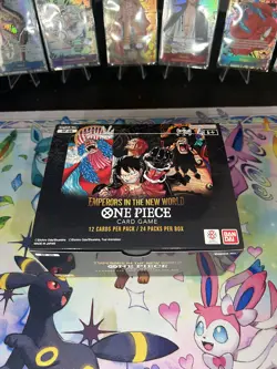 One Piece TCG OP-09 Emperors in the New World Booster Box - Unsealed by Bandai - Image 2
