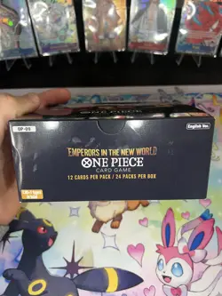 One Piece TCG OP-09 Emperors in the New World Booster Box - Unsealed by Bandai - Image 3