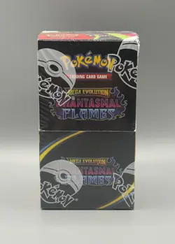 Pokemon Mega Evolution Phantasmal Flames Half Booster Box Of 18 Packs - Image 1