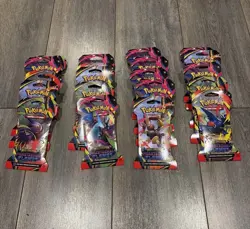 Pokemon Mega Evolution Phantasmal Flames Sleeved Booster Pack Lot Of 20 - Image 1