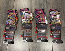 Pokemon Mega Evolution Phantasmal Flames Sleeved Booster Pack Lot Of 20 - Image 2