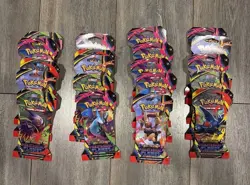 Pokemon Mega Evolution Phantasmal Flames Sleeved Booster Pack Lot Of 20 - Image 5