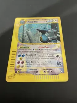 Kingdra Crystal 148/147 Aquapolis Holo Secret Rare Pokemon TCG - Image 2