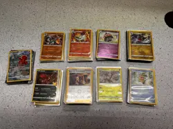 Mixed Lot of Holofoil Pokemon Cards, All holofoil & No duplicates W/ Sleeves - Image 1