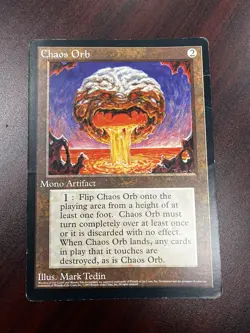 Chaos Orb - Oversized Card - Magic The Gathering - Image 1