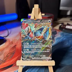 Pokemon TCG Roaring Moon EX Paradox Rift Holo Card 124/182 Double Rare - Image 1