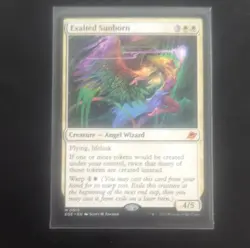 Magic The Gathering Exalted Sunborn 0015 Edge Creature White Green - Image 1