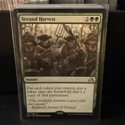 MTG: Second Harvest (Near Mint) - Shadows Over Innistrad #227/297 Regular Rare - Image 1