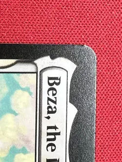 Beza, the Bounding Spring Bloomburrow MTG MINOR MISCUT MISPRINT OFF CENTER - Image 3