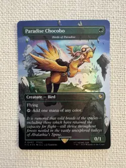 Paradise Chocobo - Birds of Paradise (Borderless) Foil P0483 Final Fantasy NM - Image 1