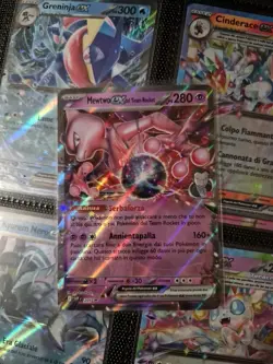 POKEMON MEWTWO EX DEL TEAM ROCKET PROMO BLACK STAR 205 ITA FRESH PACK - Image 1