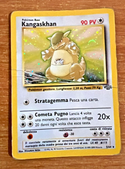 Pokemon Kangaskhan 5/64 Jungle 1999 HOLO Italiano - Image 1