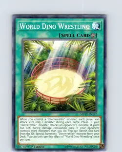 Yu-Gi-Oh TCG World Dino Wrestling MP19-EN197 1st Edition Regular Common Card NM - Image 1