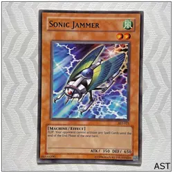 Sonic Jammer - AST-021 - Common Unlimited Yugioh - Image 1