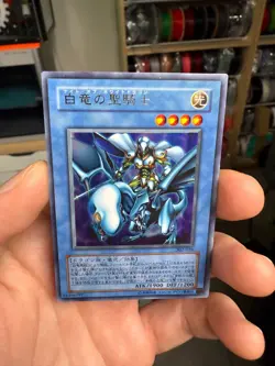 YuGiOh Konami 302-026 Ultra Rare Paladin of White Dragon Japanese LP - Image 3