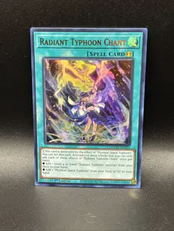 Yugioh Radiant Typhoon Chant DOOD-EN061 Ultra Rare 1st Edition - Image 1
