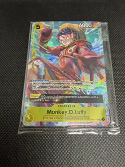 One Piece TCG Monkey D. Luffy OP07-109 SR Promo Illustration Box Vol.3 Sealed - Image 1