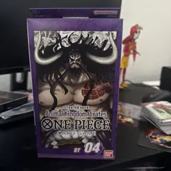 One Piece TCG Starter Deck 4: Animal Kingdom Pirates (ST-04) SEALED ENGLISH - Image 1
