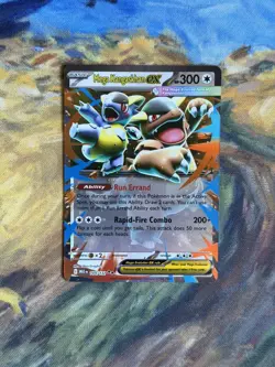 Mega Kangaskhan EX 104/132 - Mega Evolution - Pokemon Card - Near Mint - Image 1