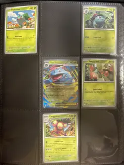 Pokemon Mega Evolution Near Complete Master Set Cards, Promo’s, New Binder - Image 3