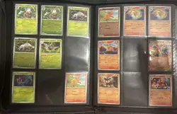 Pokemon Mega Evolution Near Complete Master Set Cards, Promo’s, New Binder - Image 5