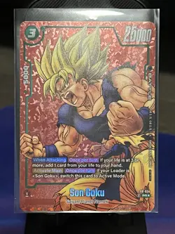 Son Goku Foil Promo FP-034 PR LIMITED PACK 01 Dragon Ball Super Card Game MINTY - Image 1