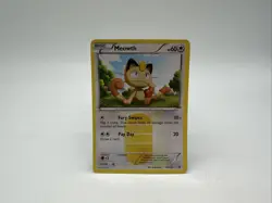 Pokemon Meowth Holo Secret Rare Black White Noble Victories Card 102/101 Pokemon - Image 1