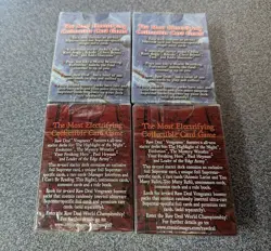 4X RAW DEAL Sealed Card Decks WWE WWF Vengeance Fully Loaded CCG - Image 2