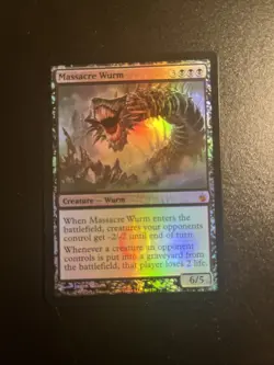 Massacre Wurm Mirrodin Besieged Foil - Image 2