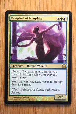 Prophet of Kruphix FOIL / Theros *NM Unplayed* Magic the Gathering MTG - Image 3