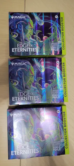 Edge of Eternities Collector Booster Box Omega Pack - MTG IN HAND Factory SEALED - Image 1