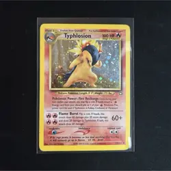 Pokemon Typhlosion 17/111 Neo Genesis Holo Rare Unlimited English - Image 1