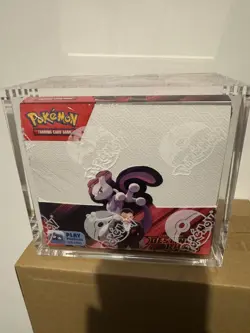 Pokemon TCG: Destined Rivals Booster Box - New And Sealed with acrylic case - Image 1