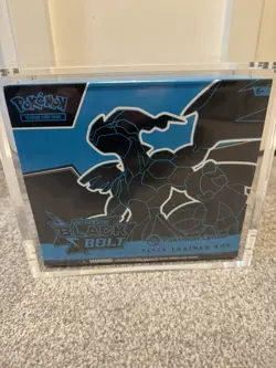 Pokemon Center Black Bolt Elite Trainer Box ETB - Sealed with acrylic case - Image 1