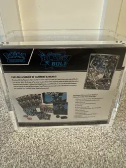 Pokemon Center Black Bolt Elite Trainer Box ETB - Sealed with acrylic case - Image 2