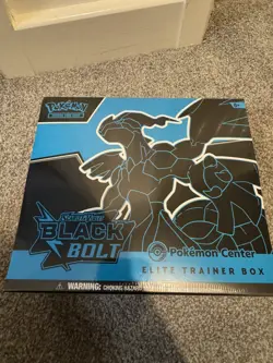 Pokemon Center Black Bolt Elite Trainer Box ETB - Sealed with acrylic case - Image 5