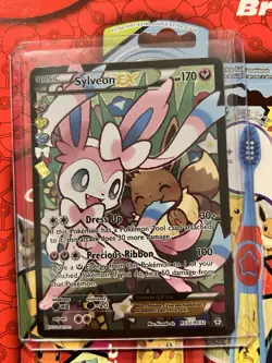 Pokemon TCG Sylveon EX Full Art RC32-32 Generations Radiant Collection Rare - Image 1