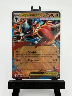 Mega Lucario ex 012 Me: Mega Evolution Promo Holo Pokemon TCG - Image 1