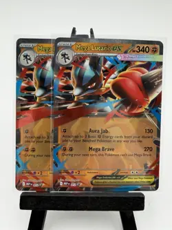 Mega Lucario ex 012 Me: Mega Evolution Promo Holo Pokemon TCG - Image 3