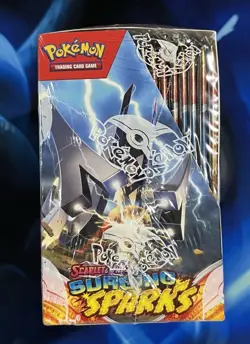 Pokemon 2023 Scarlet & Violet Surging Sparks Booster Box TCG Nm M - Image 2