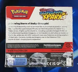 Pokemon 2023 Scarlet & Violet Surging Sparks Booster Box TCG Nm M - Image 3