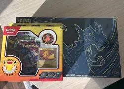 Mega Charizard X ex Ultra Premium Collection Sealed New UPC + Pokemon Day Box - Image 1