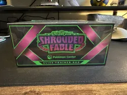 Shrouded Fable Pokemon Center Elite Trainer Box (ETB) - Sealed Case Fresh - Image 2