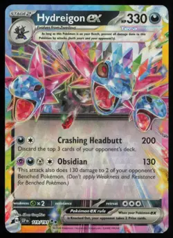 2024 Scarlet & Violet Series - Surging Sparks Hydreigon ex Double Rare #119 - Image 1