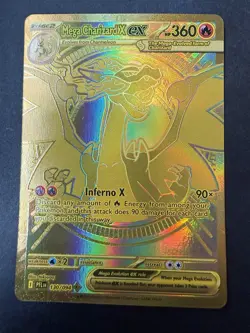 Pokemon Phantasmal Flames Mega Charizard x EX 130/094 Ultra Rare - Image 1